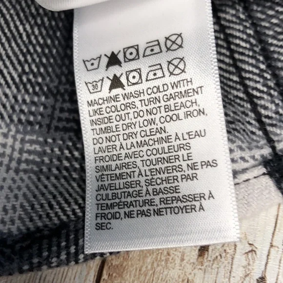 Lucky Brand Men's plaid flannel, spread collar, button frt, classic fit - sz L - Picture 12 of 13